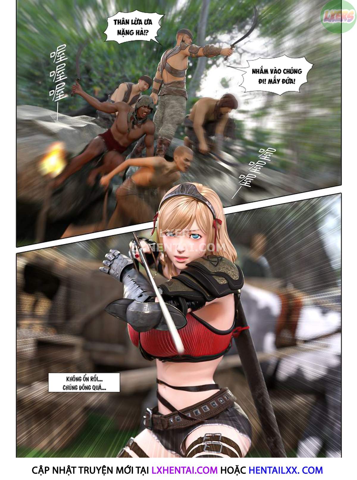 Đóa hồng sa vào bóng tối - Chap 01 trang 19