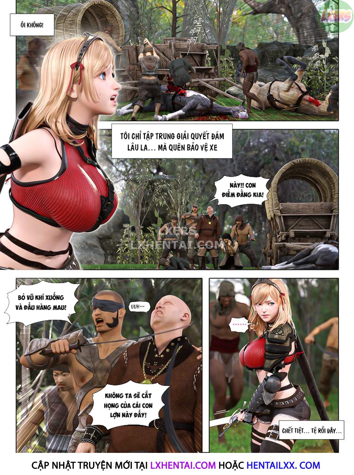 Đóa hồng sa vào bóng tối - Chap 01 trang 21