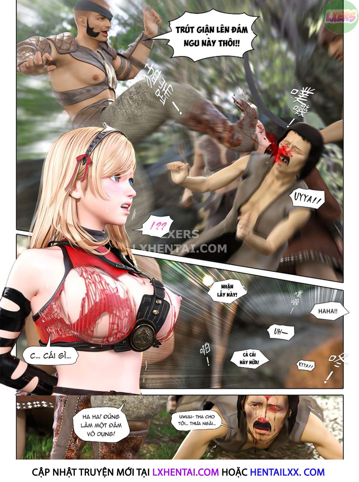 Đóa hồng sa vào bóng tối - Chap 01 trang 28