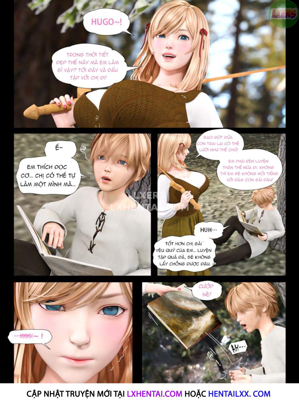 Đóa hồng sa vào bóng tối - Chap 02 trang 3