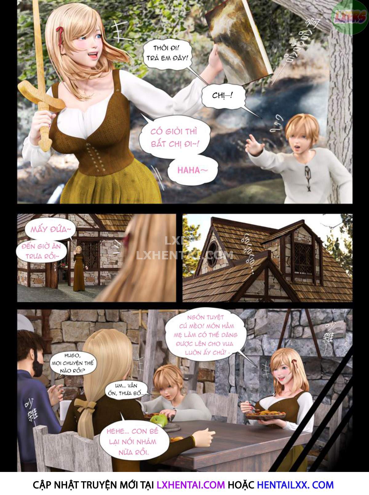 Đóa hồng sa vào bóng tối - Chap 02 trang 4