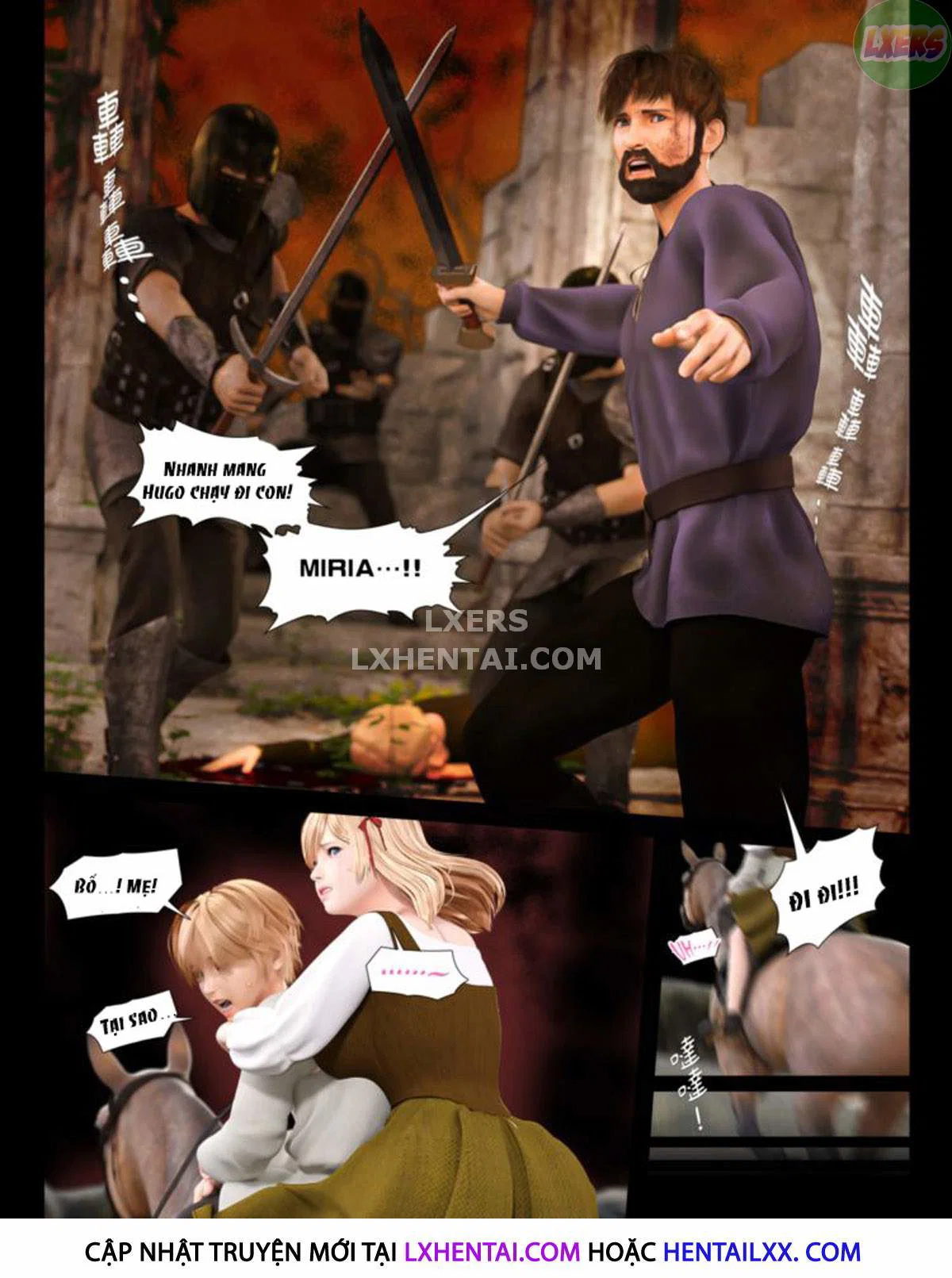 Đóa hồng sa vào bóng tối - Chap 02 trang 5