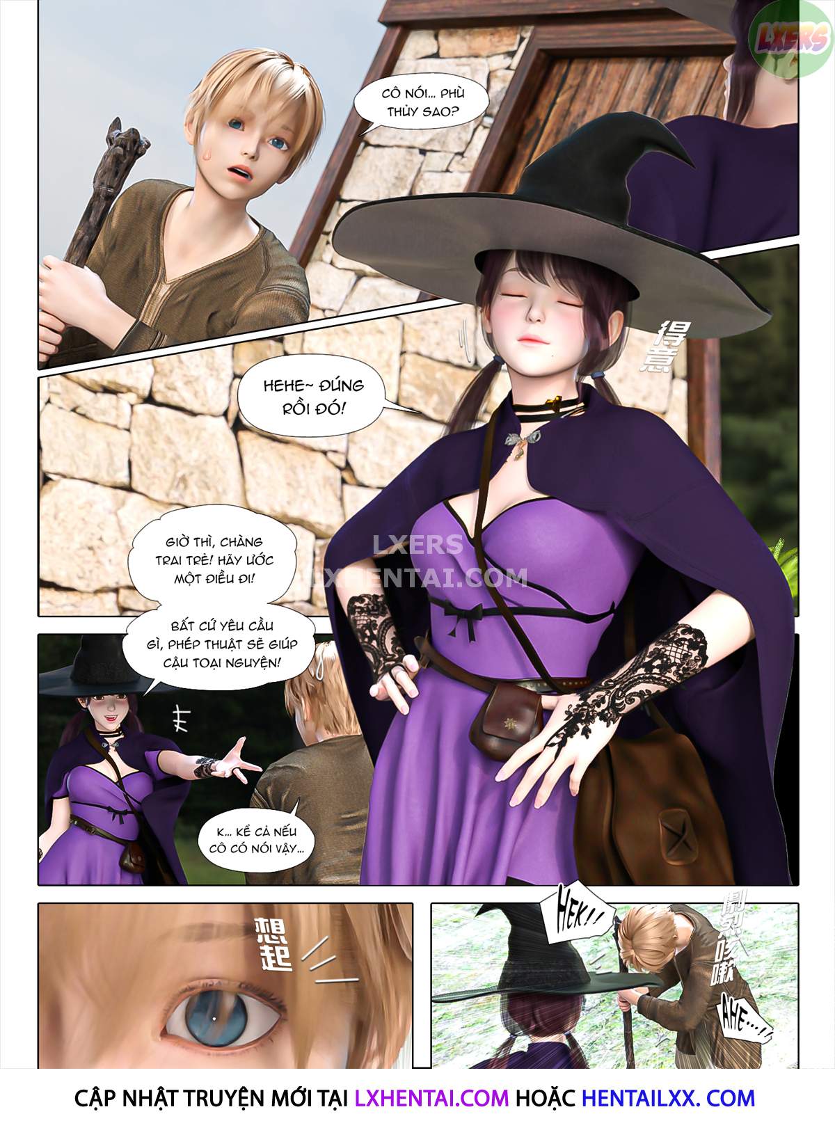Đóa hồng sa vào bóng tối - Chap 03 trang 3