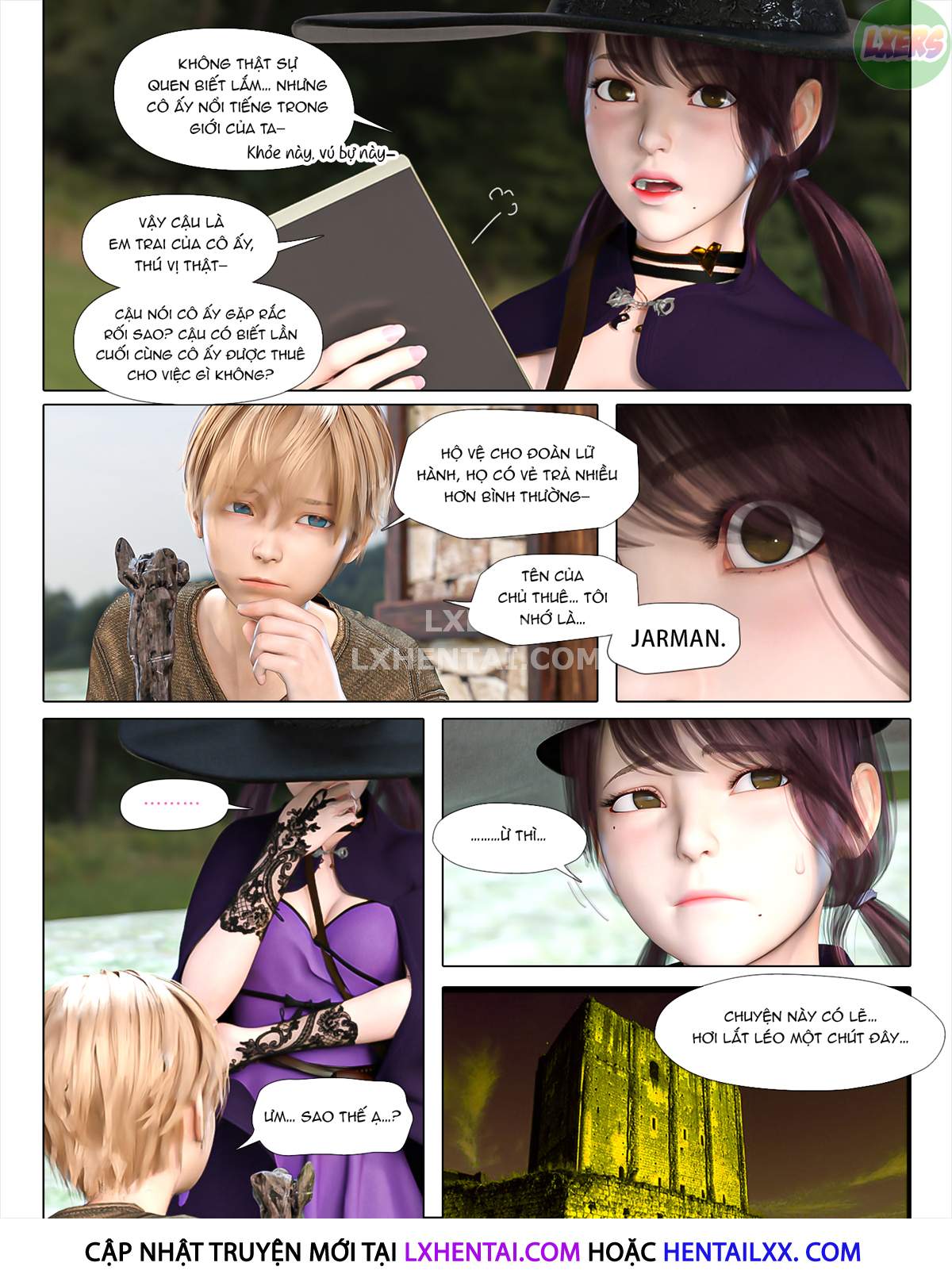 Đóa hồng sa vào bóng tối - Chap 03 trang 5