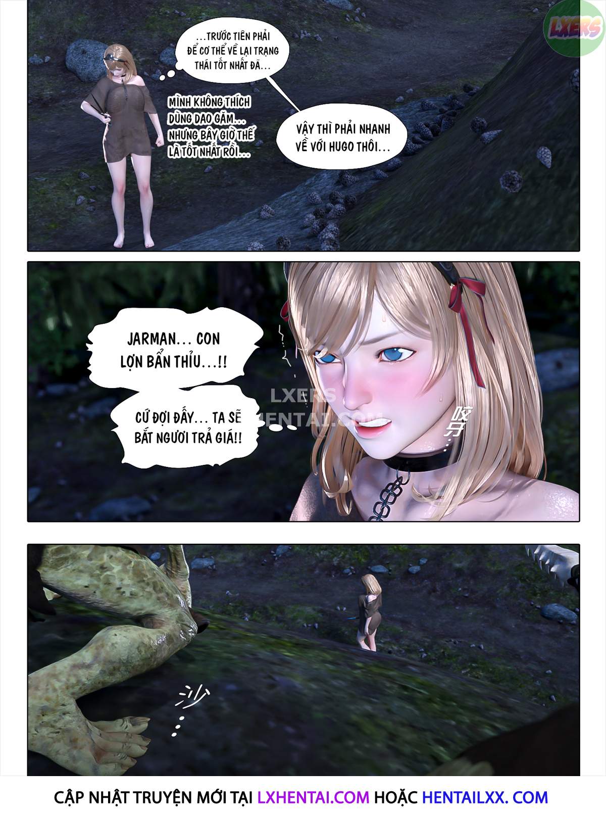 Đóa hồng sa vào bóng tối - Chap 03 trang 28