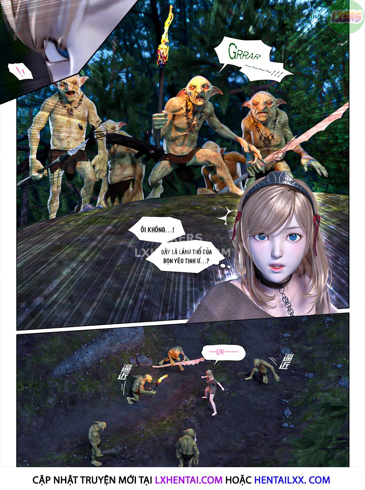 Đóa hồng sa vào bóng tối - Chap 03 trang 29
