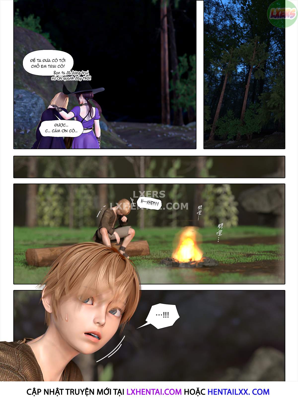Đóa hồng sa vào bóng tối - Chap 03 trang 50