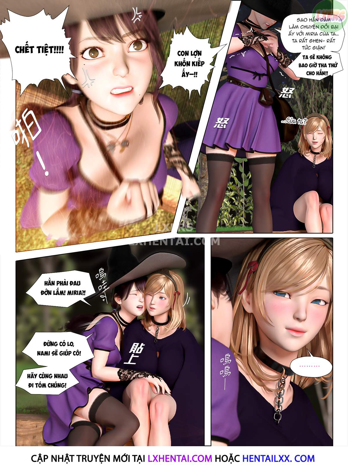 Đóa hồng sa vào bóng tối - Chap 03 trang 55
