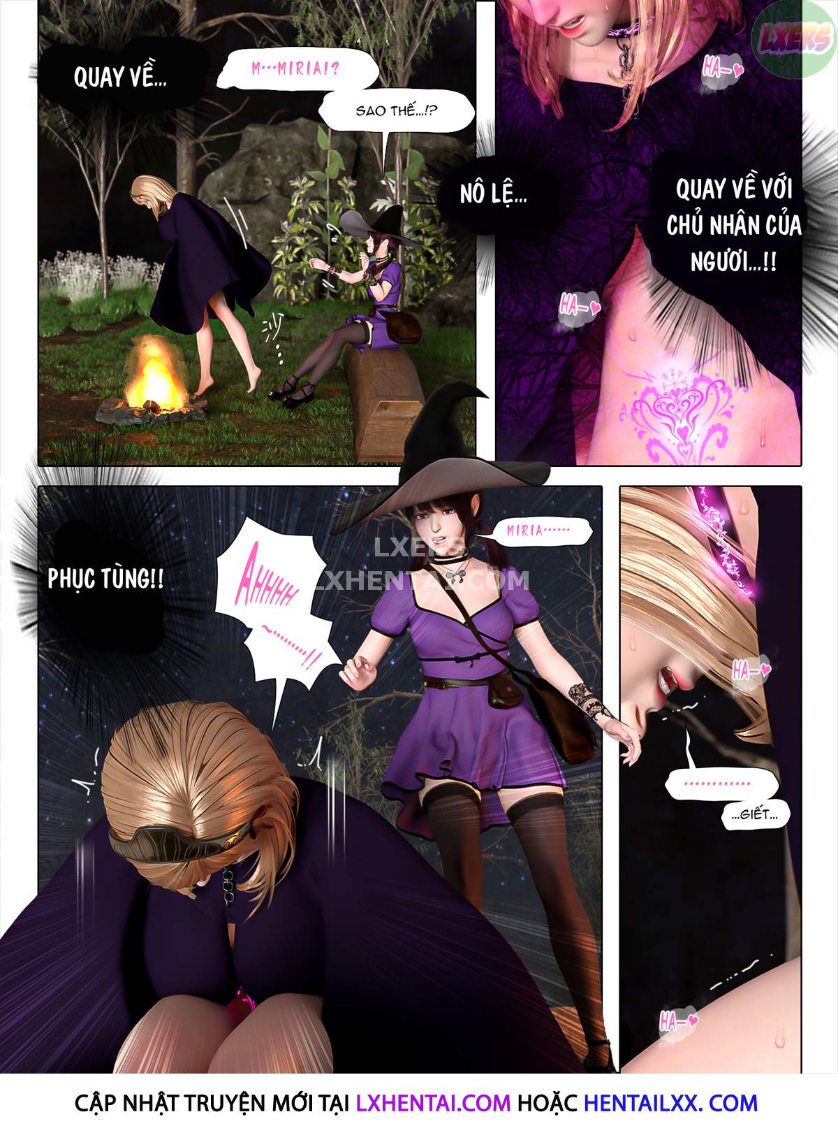 Đóa hồng sa vào bóng tối - Chap 03 trang 59