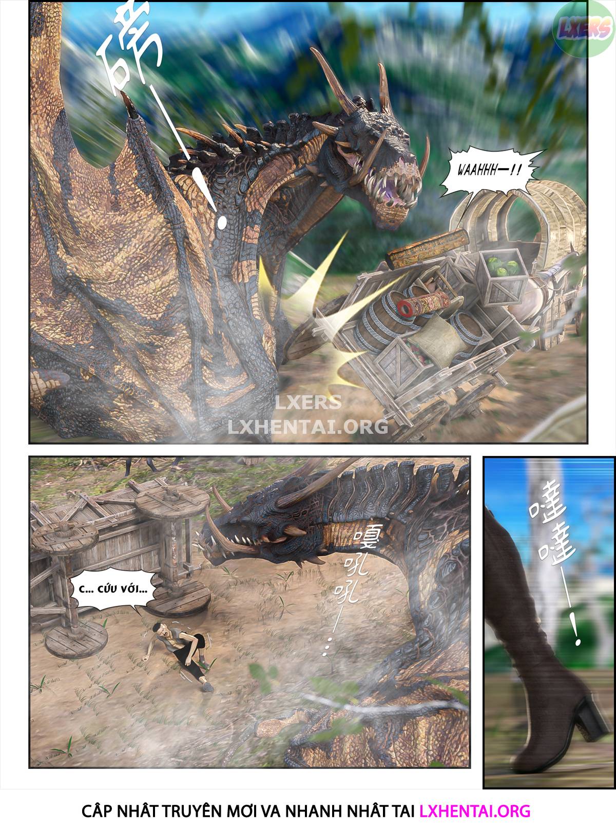 Đóa hồng sa vào bóng tối - Chap 04 trang 5