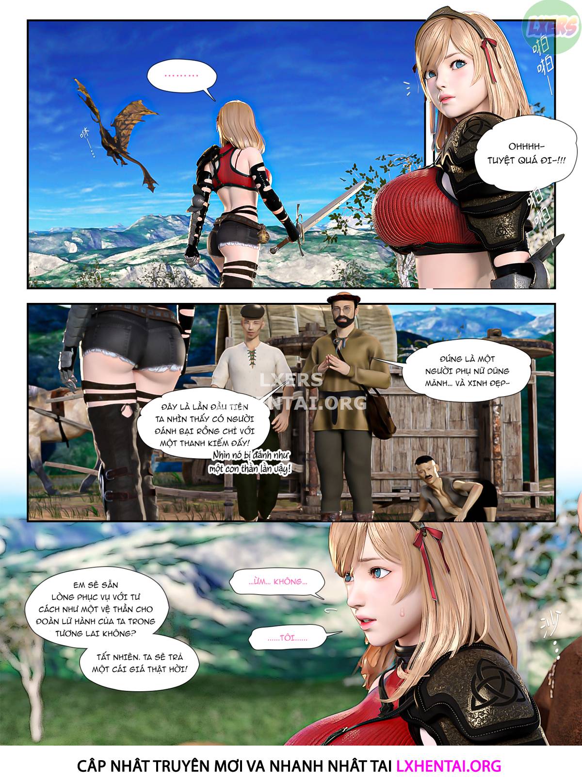 Đóa hồng sa vào bóng tối - Chap 04 trang 9