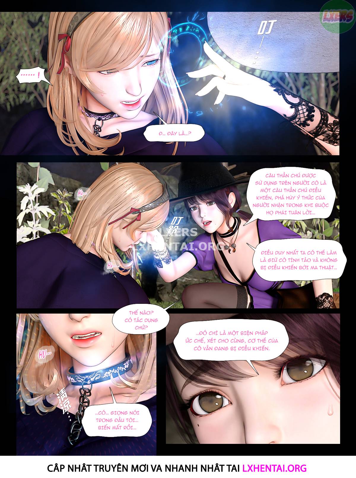 Đóa hồng sa vào bóng tối - Chap 04 trang 24
