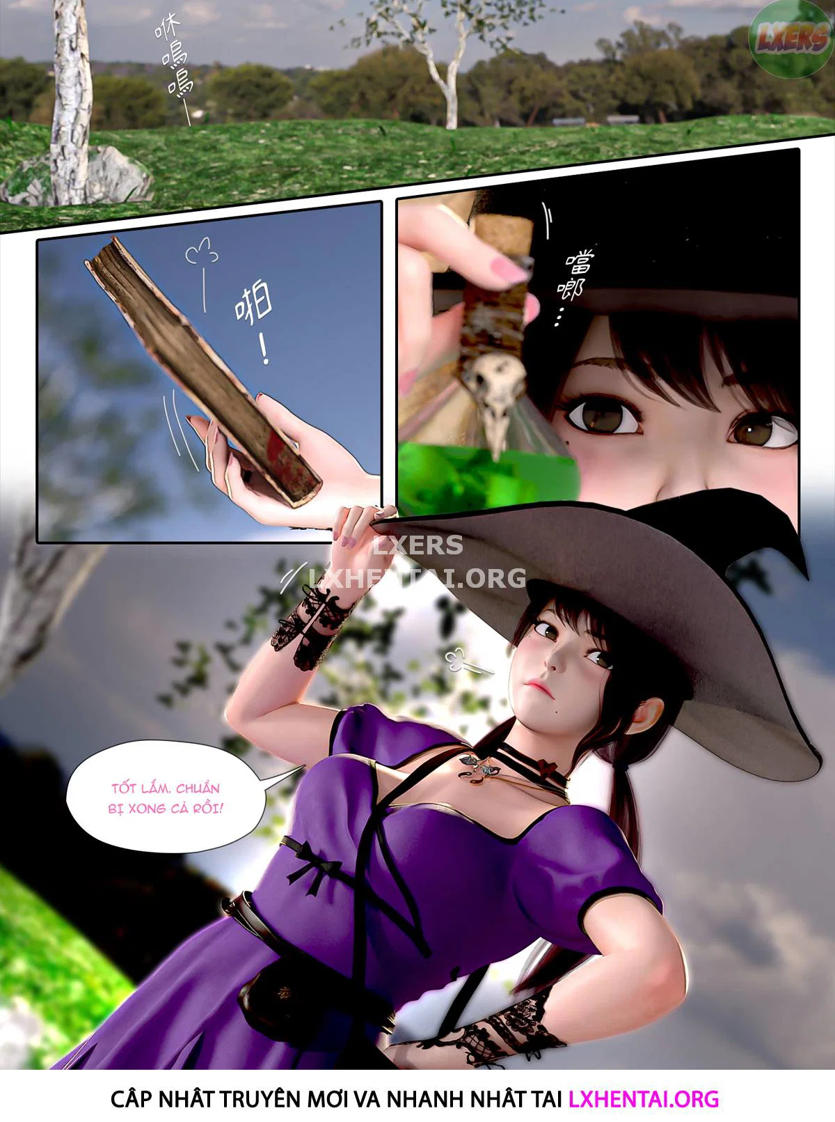 Đóa hồng sa vào bóng tối - Chap 04 trang 51