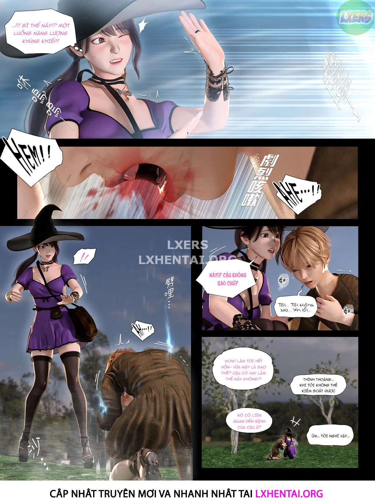 Đóa hồng sa vào bóng tối - Chap 05 trang 5