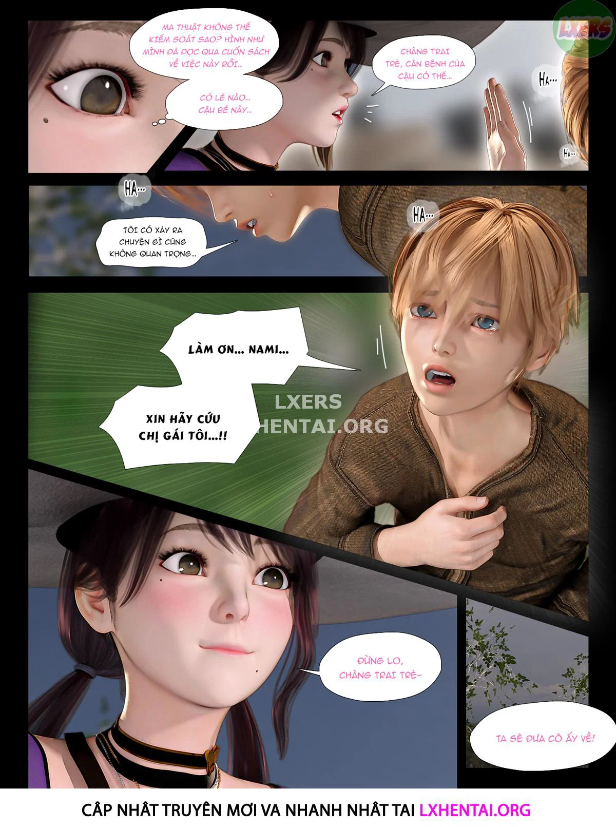 Đóa hồng sa vào bóng tối - Chap 05 trang 6