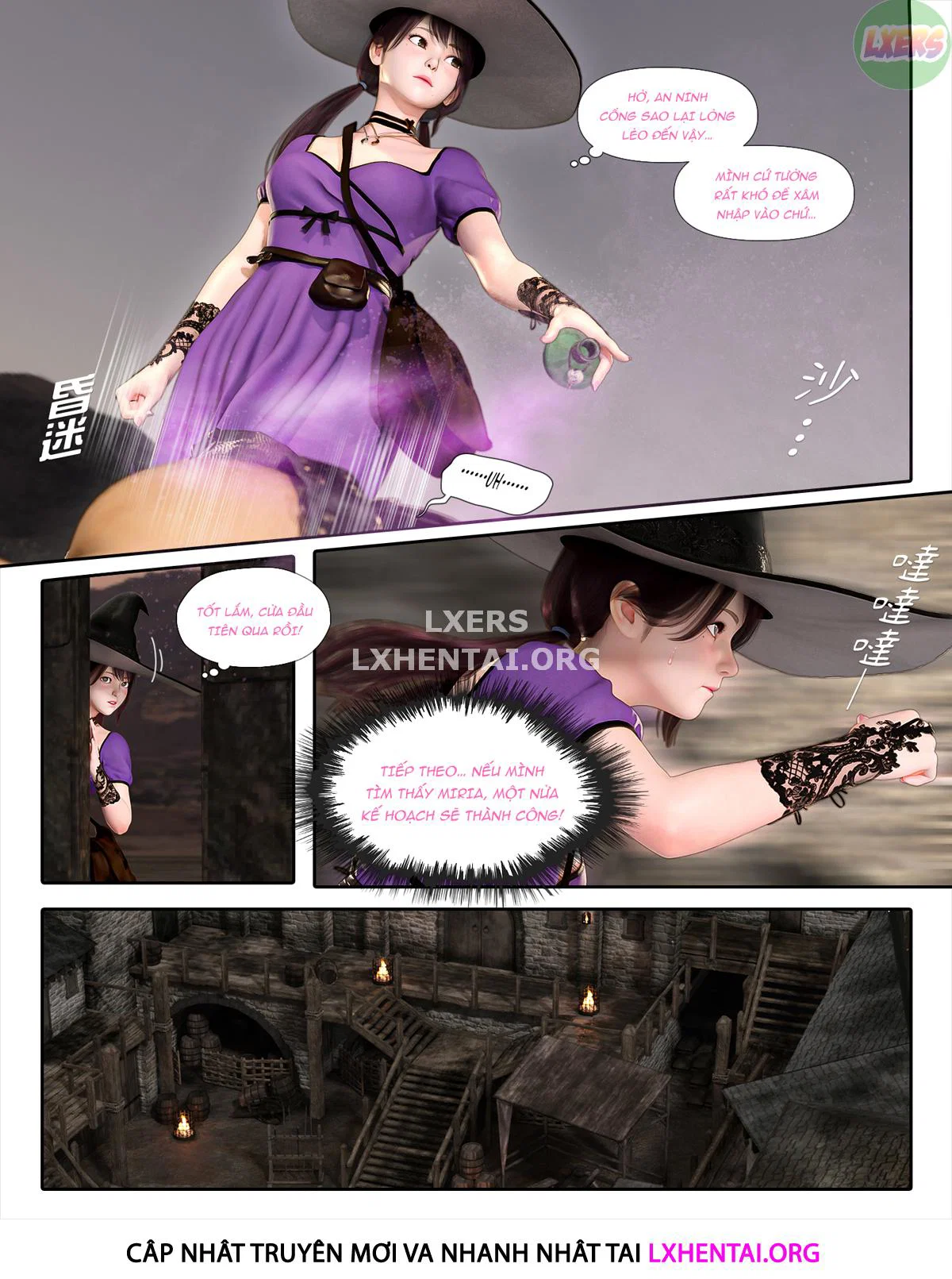 Đóa hồng sa vào bóng tối - Chap 05 trang 8