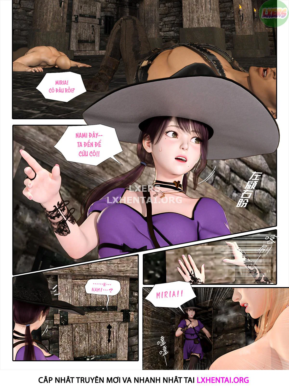 Đóa hồng sa vào bóng tối - Chap 05 trang 10