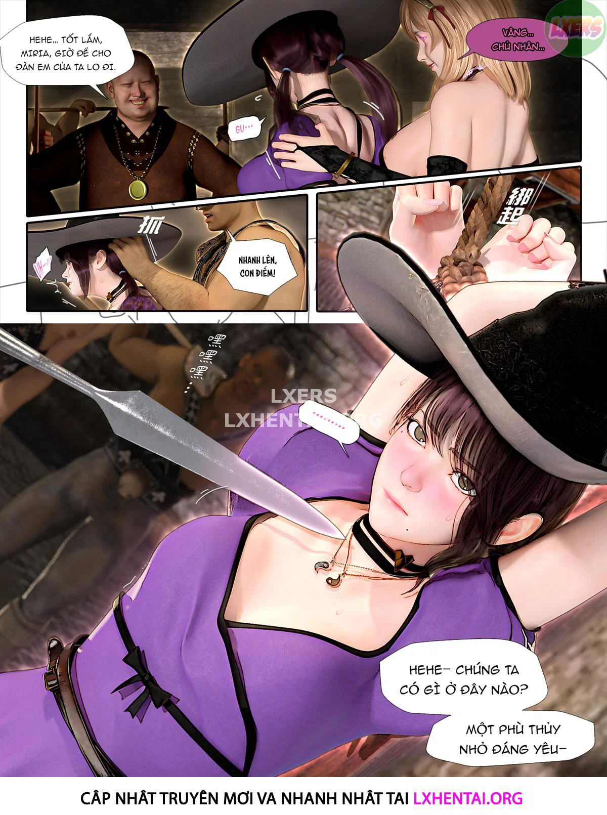 Đóa hồng sa vào bóng tối - Chap 05 trang 13