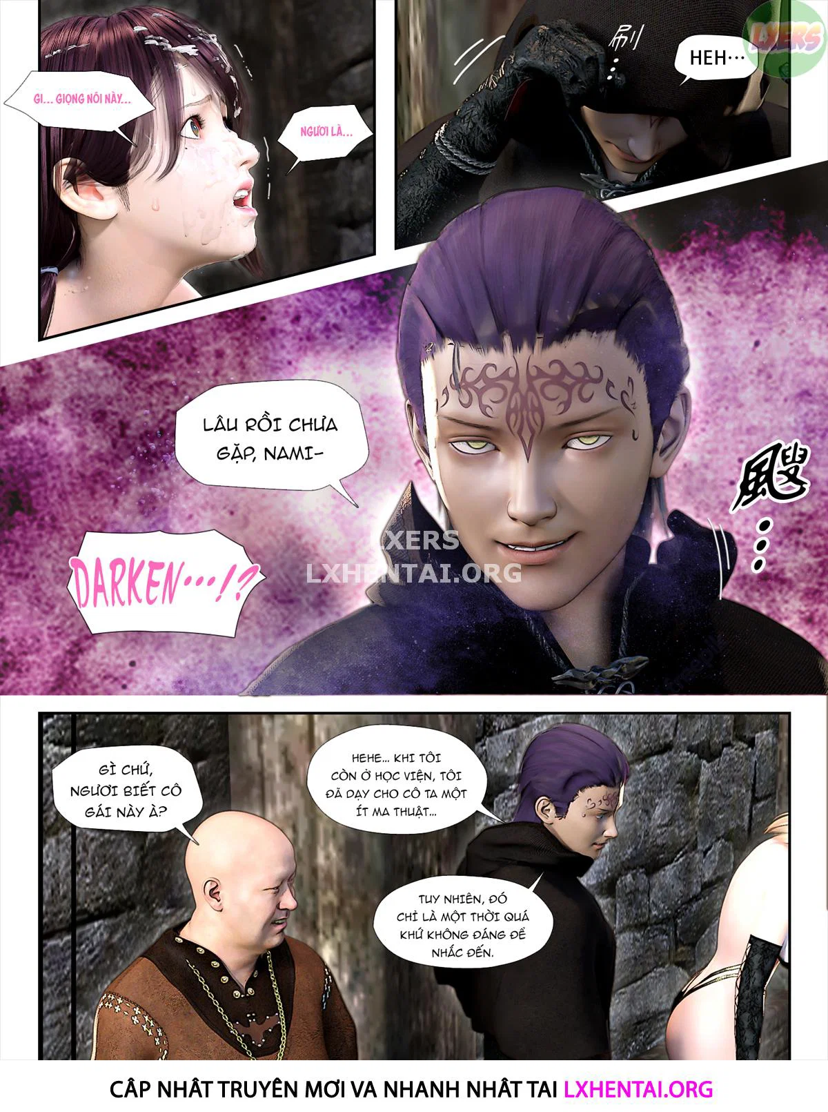 Đóa hồng sa vào bóng tối - Chap 05 trang 40