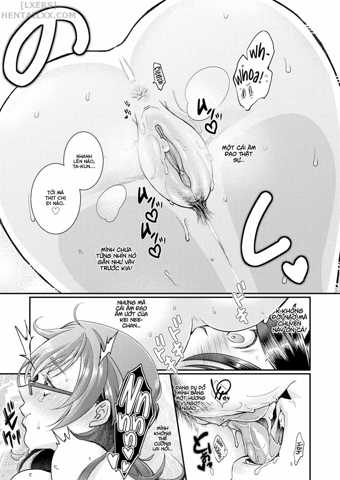 2 bà chị sinh đôi và tôi - Oneshot trang 8