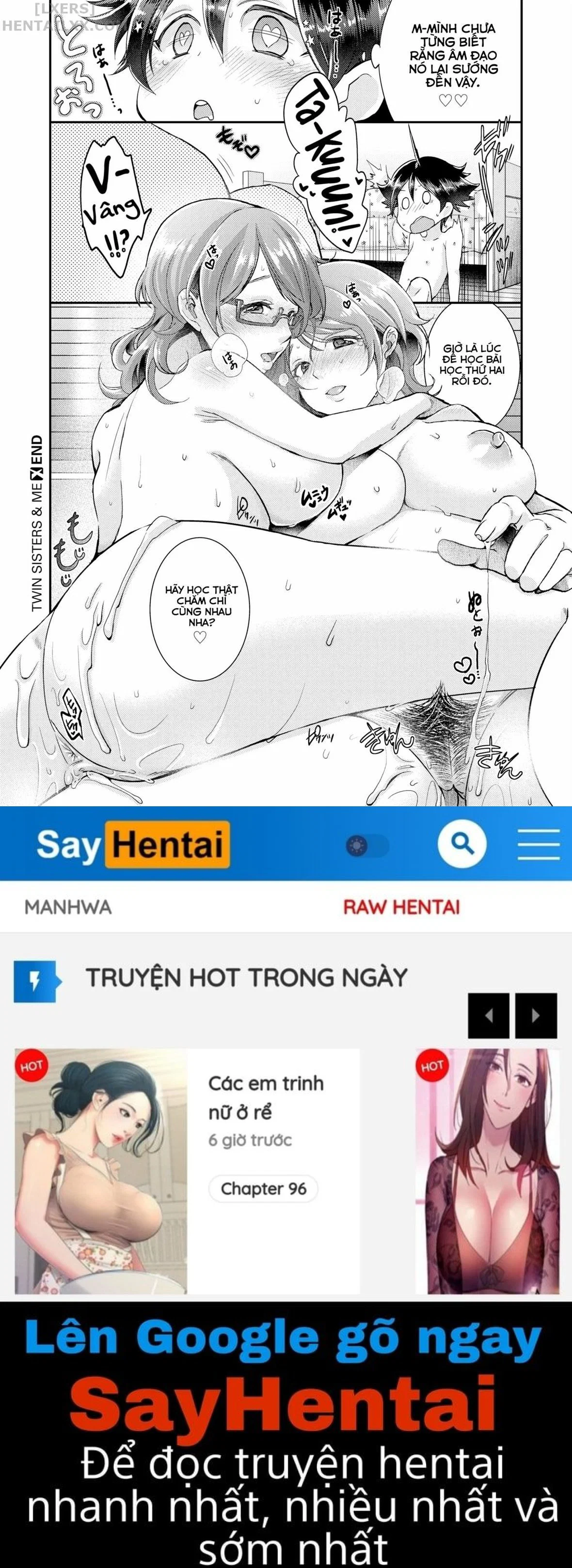 2 bà chị sinh đôi và tôi - Oneshot trang 17