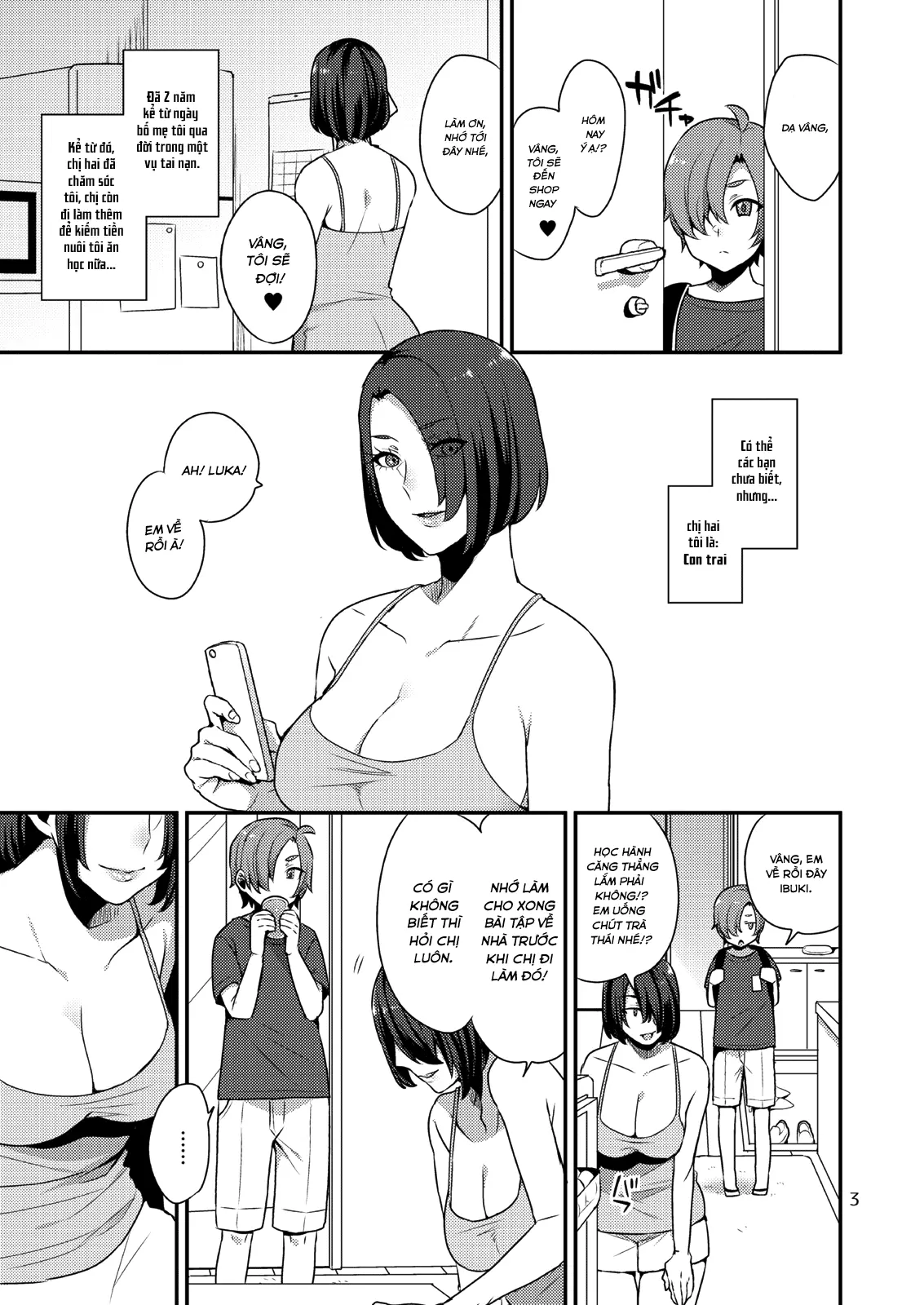 Amaeru Otouto ni Amai Ane - Amaeru Otouto ni Amai Ane trang 3
