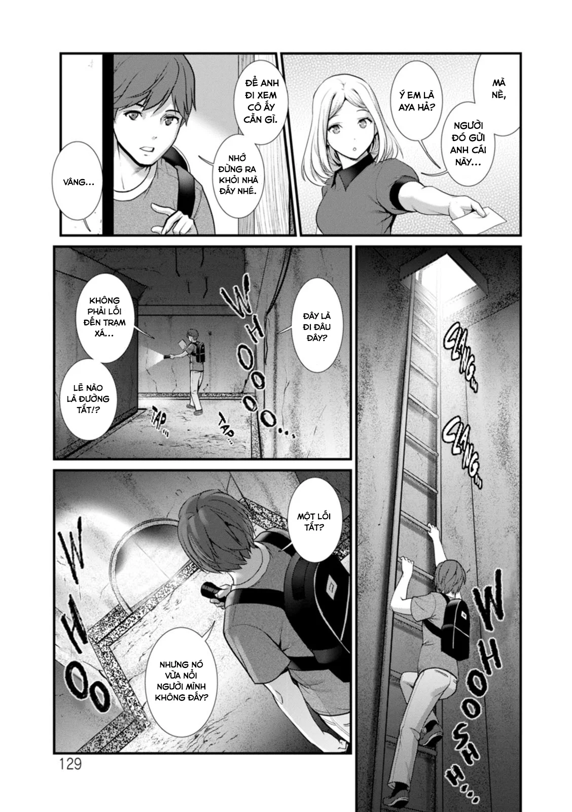 Trăng mật dưới độ sâu 30m - Chap 07 trang 8