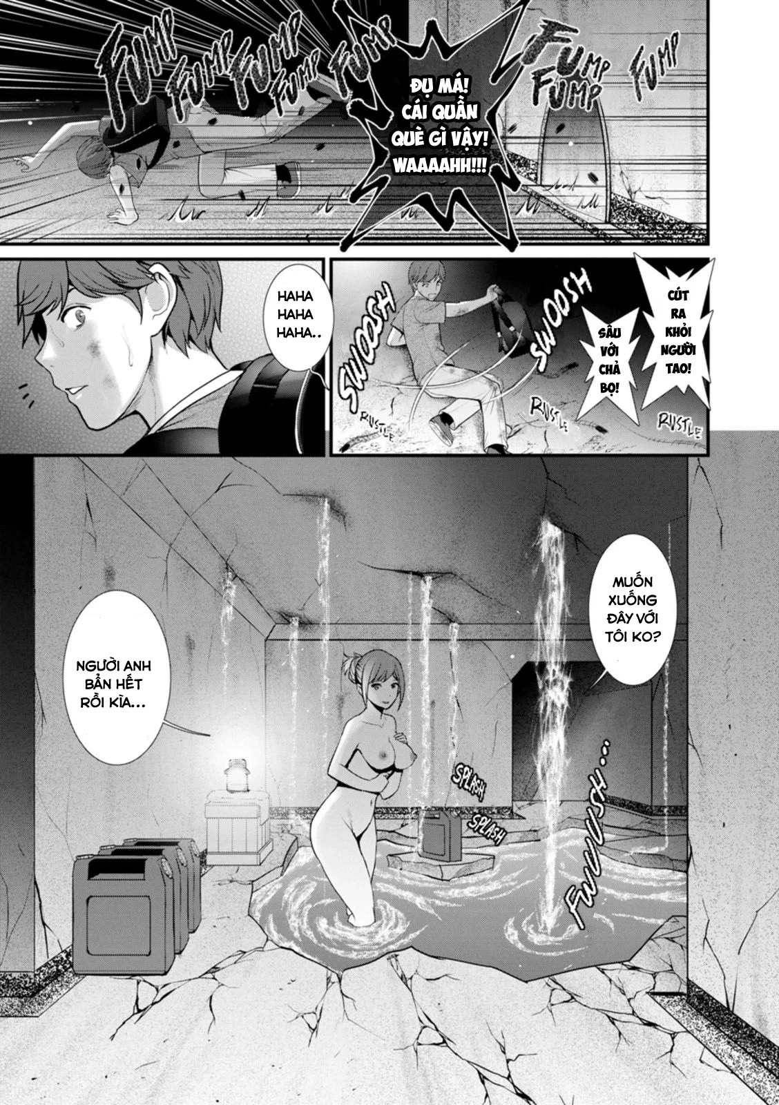 Trăng mật dưới độ sâu 30m - Chap 07 trang 10