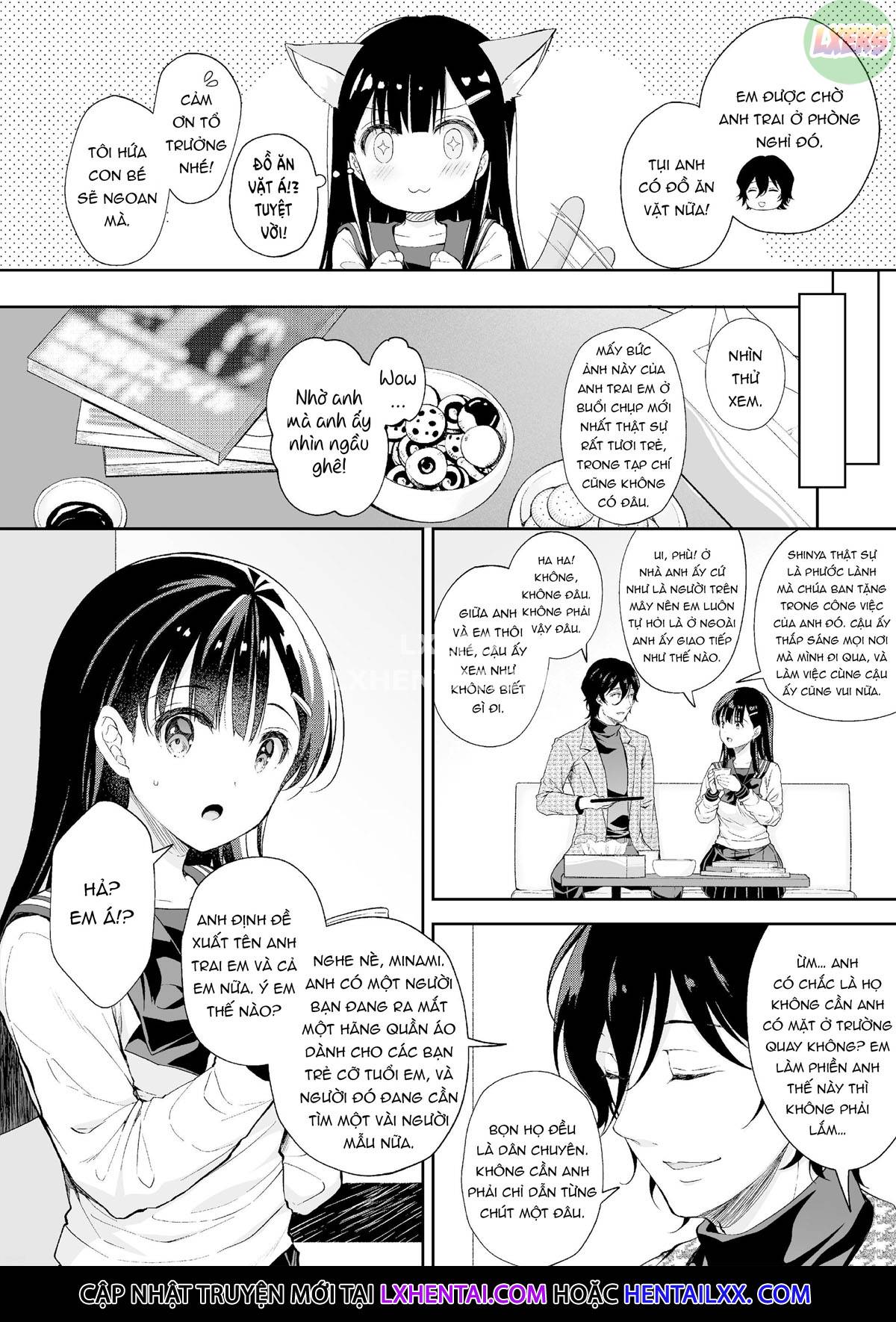 Cô em gái làm tất cả vì anh trai - Oneshot trang 6