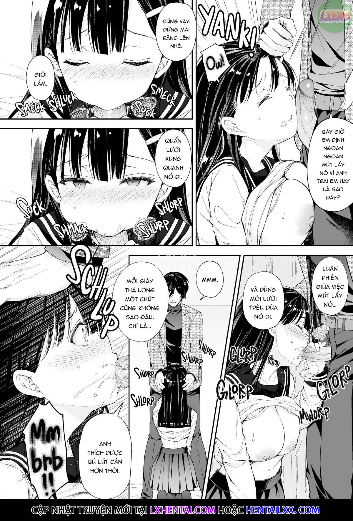 Cô em gái làm tất cả vì anh trai - Oneshot trang 20