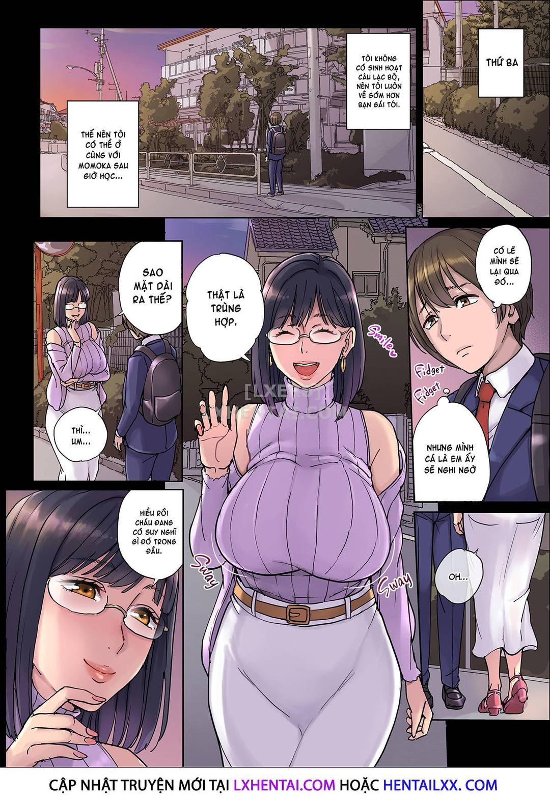 Hẹn hò với mẹ vợ - Chap 01 trang 8
