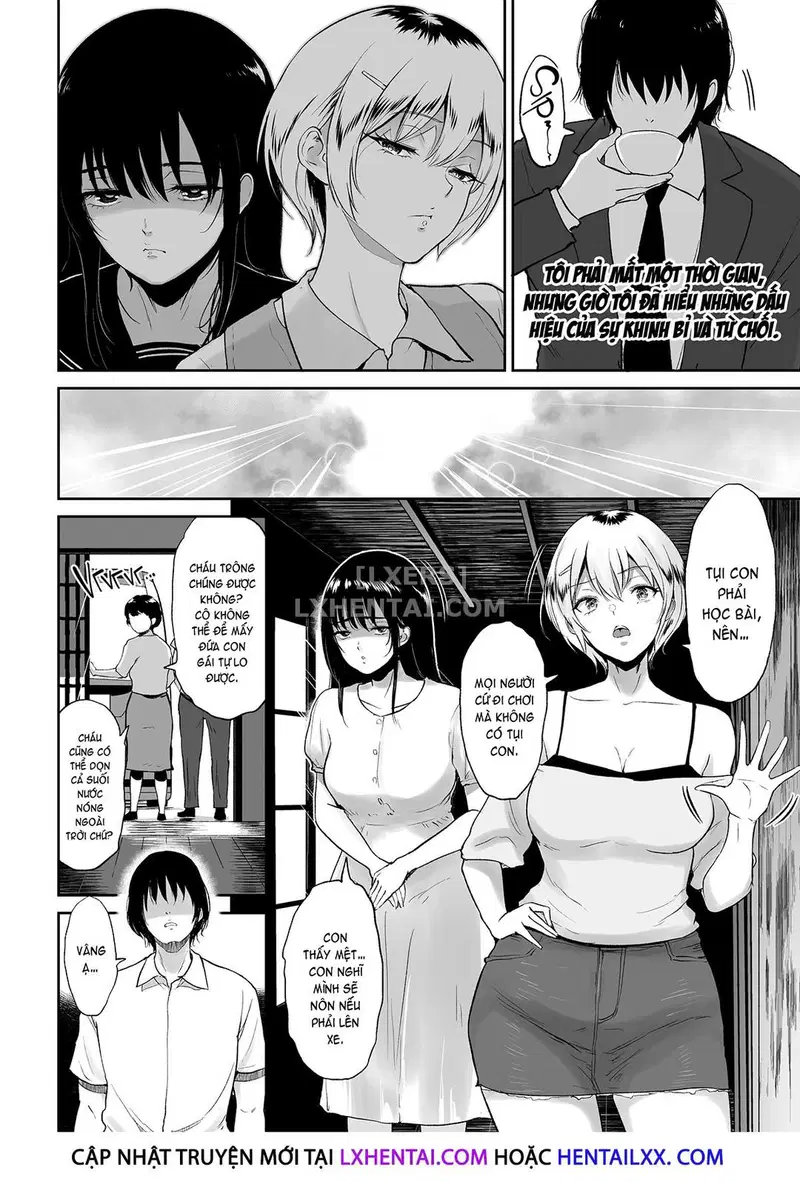 Đi suối nước nóng cùng những cô em họ - Oneshot trang 8