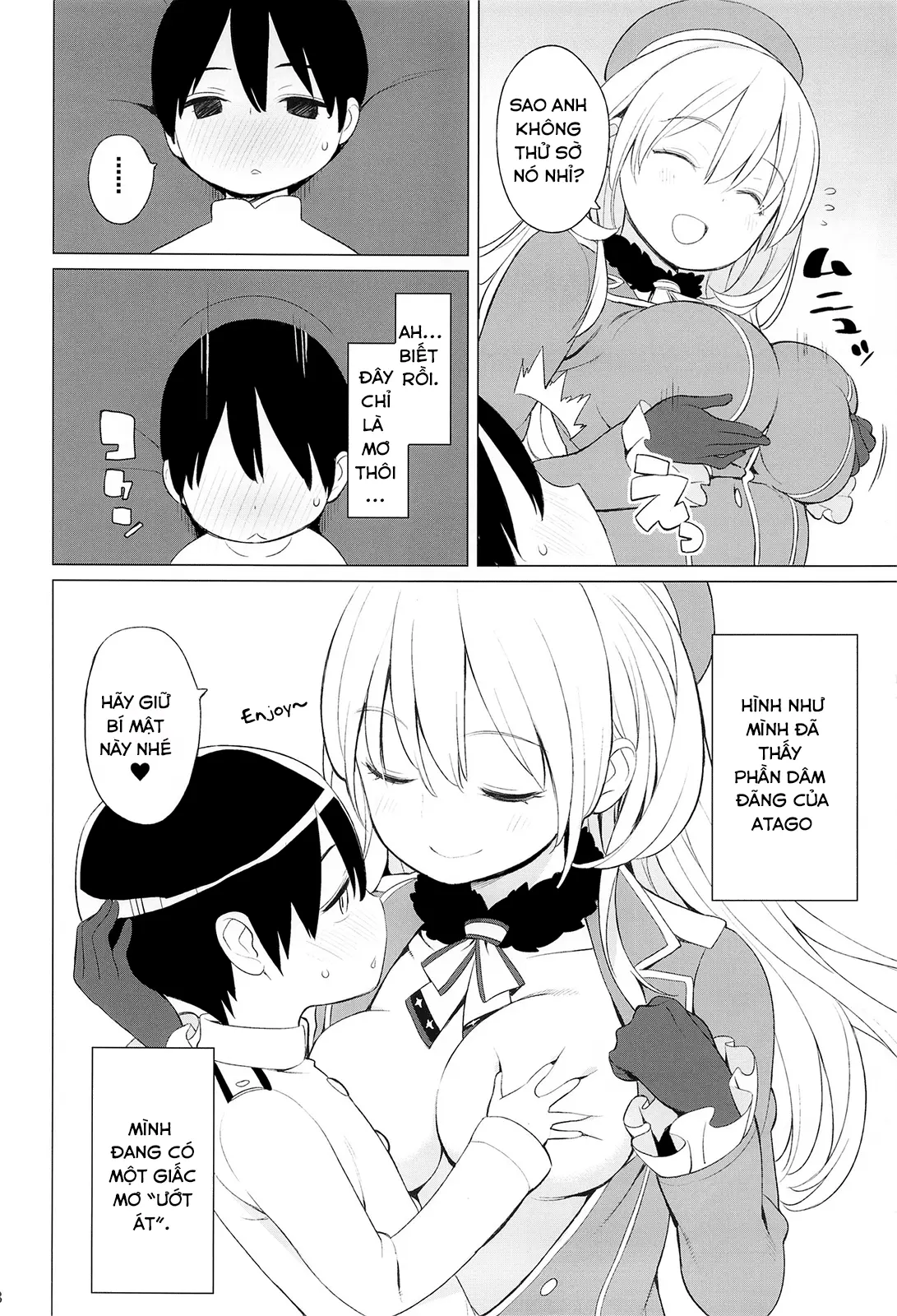 Atago to Chiisana Teitoku-san - Atago to Chiisana Teitoku-san trang 6
