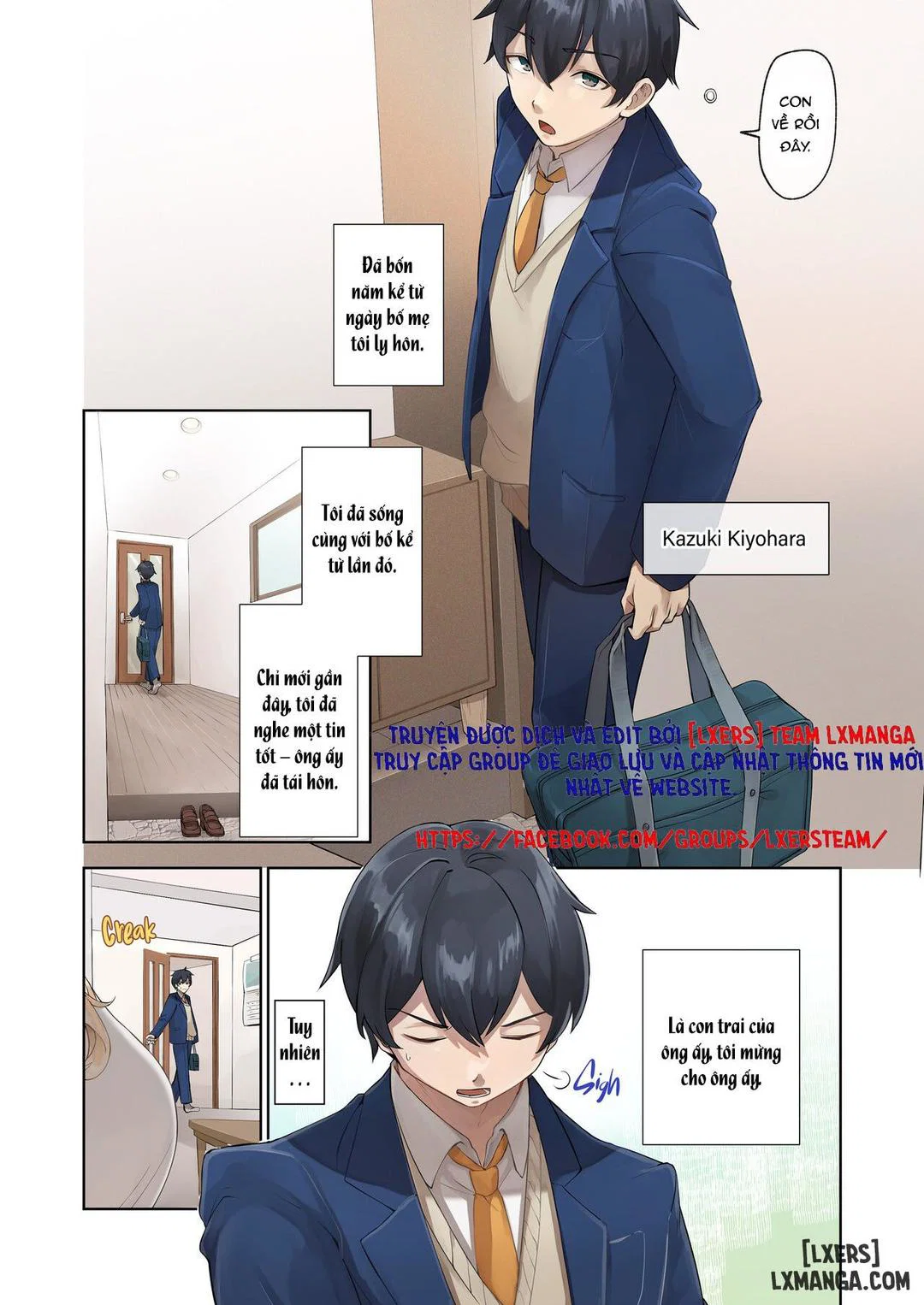 Con gái vợ mới của cha là bạn cùng lớp - Ch. 1 trang 3