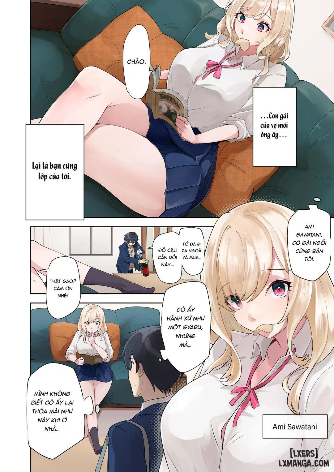 Con gái vợ mới của cha là bạn cùng lớp - Ch. 1 trang 4
