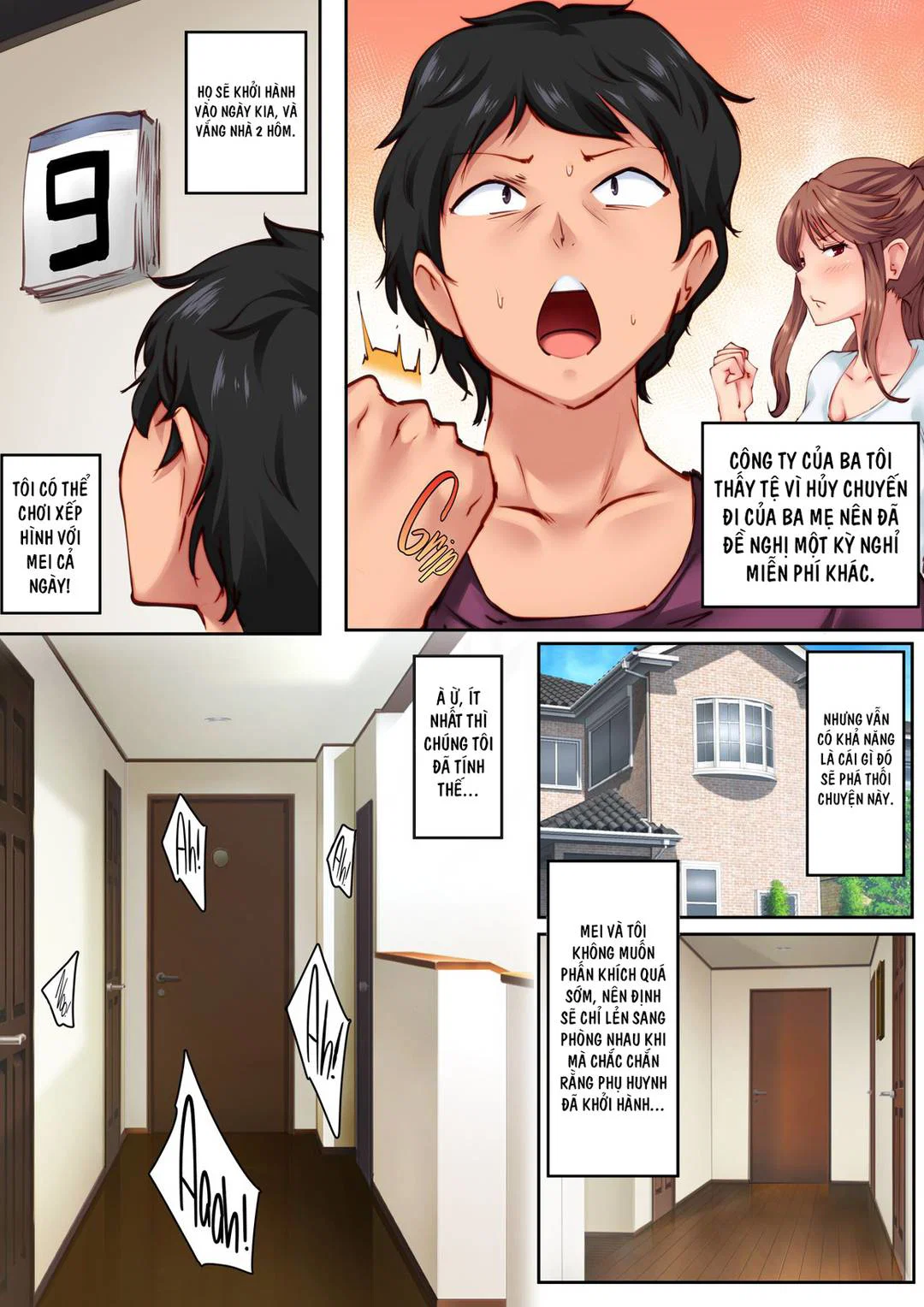 Ở nhà một mình đùa giỡn cùng bạn thuở nhỏ - Oneshot trang 31