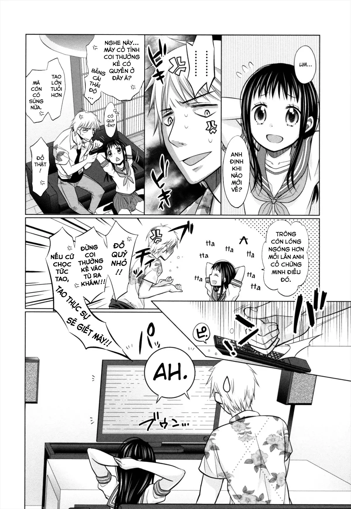 Shoujo to Gang to Aoi Yoru - Shoujo to Gang to Aoi Yoru trang 40