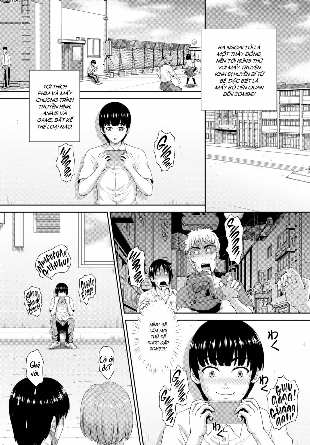 Cách duy trì sự sống cho nàng thây ma là xuất tinh vào trong - Chap 01 trang 11