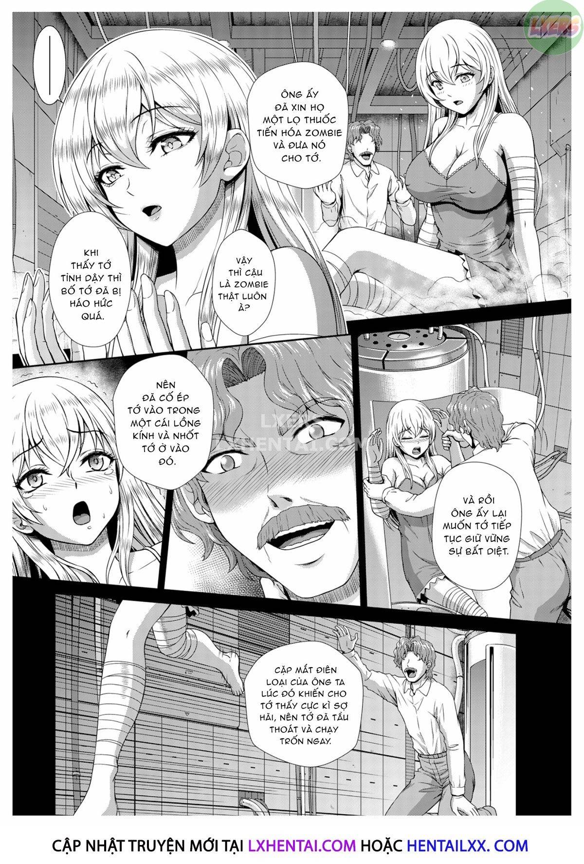 Cách duy trì sự sống cho nàng thây ma là xuất tinh vào trong - Chap 02 trang 10
