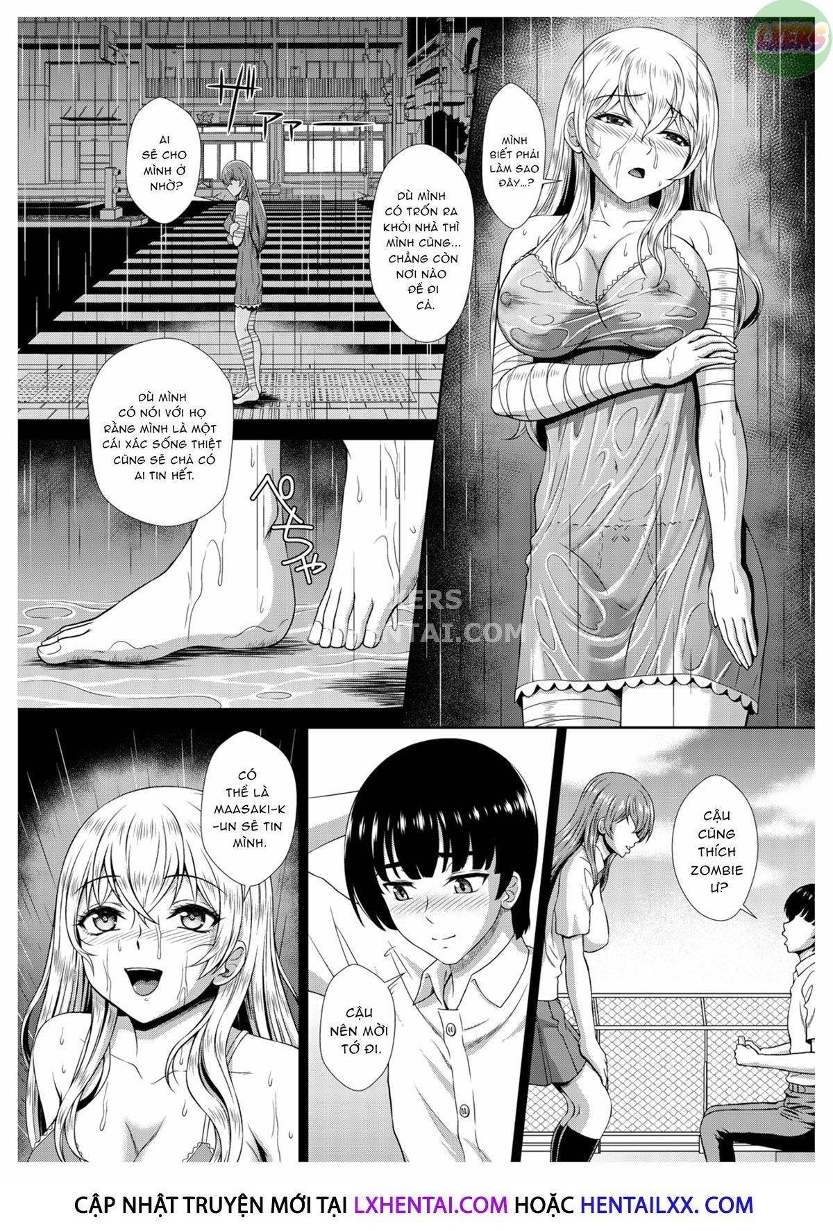 Cách duy trì sự sống cho nàng thây ma là xuất tinh vào trong - Chap 02 trang 11