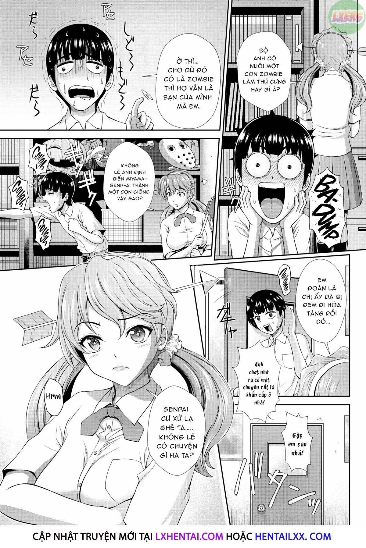 Cách duy trì sự sống cho nàng thây ma là xuất tinh vào trong - Chap 03 trang 11