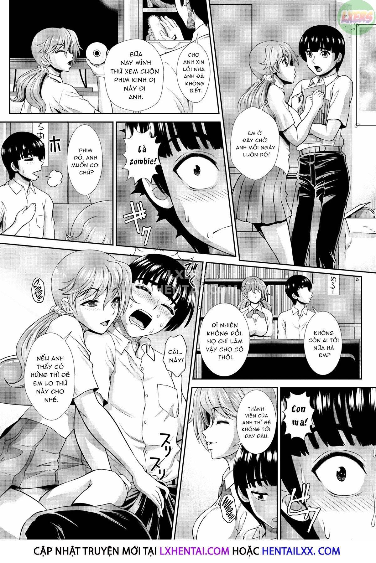 Cách duy trì sự sống cho nàng thây ma là xuất tinh vào trong - Chap 04 trang 12