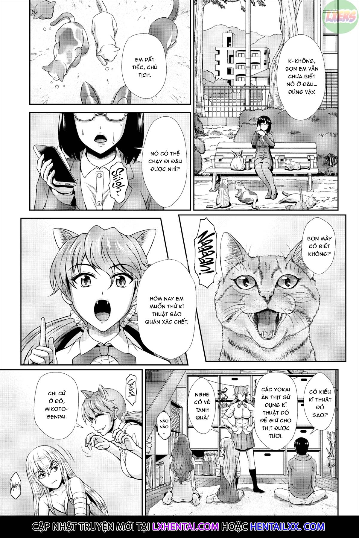 Cách duy trì sự sống cho nàng thây ma là xuất tinh vào trong - Chap 05 trang 9