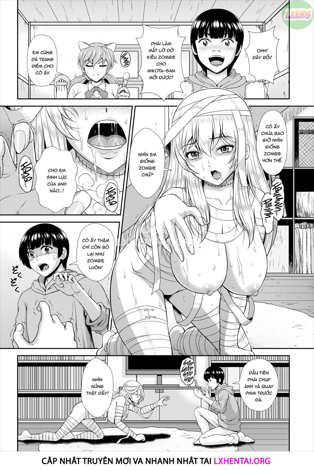 Cách duy trì sự sống cho nàng thây ma là xuất tinh vào trong - Chap 07 trang 8