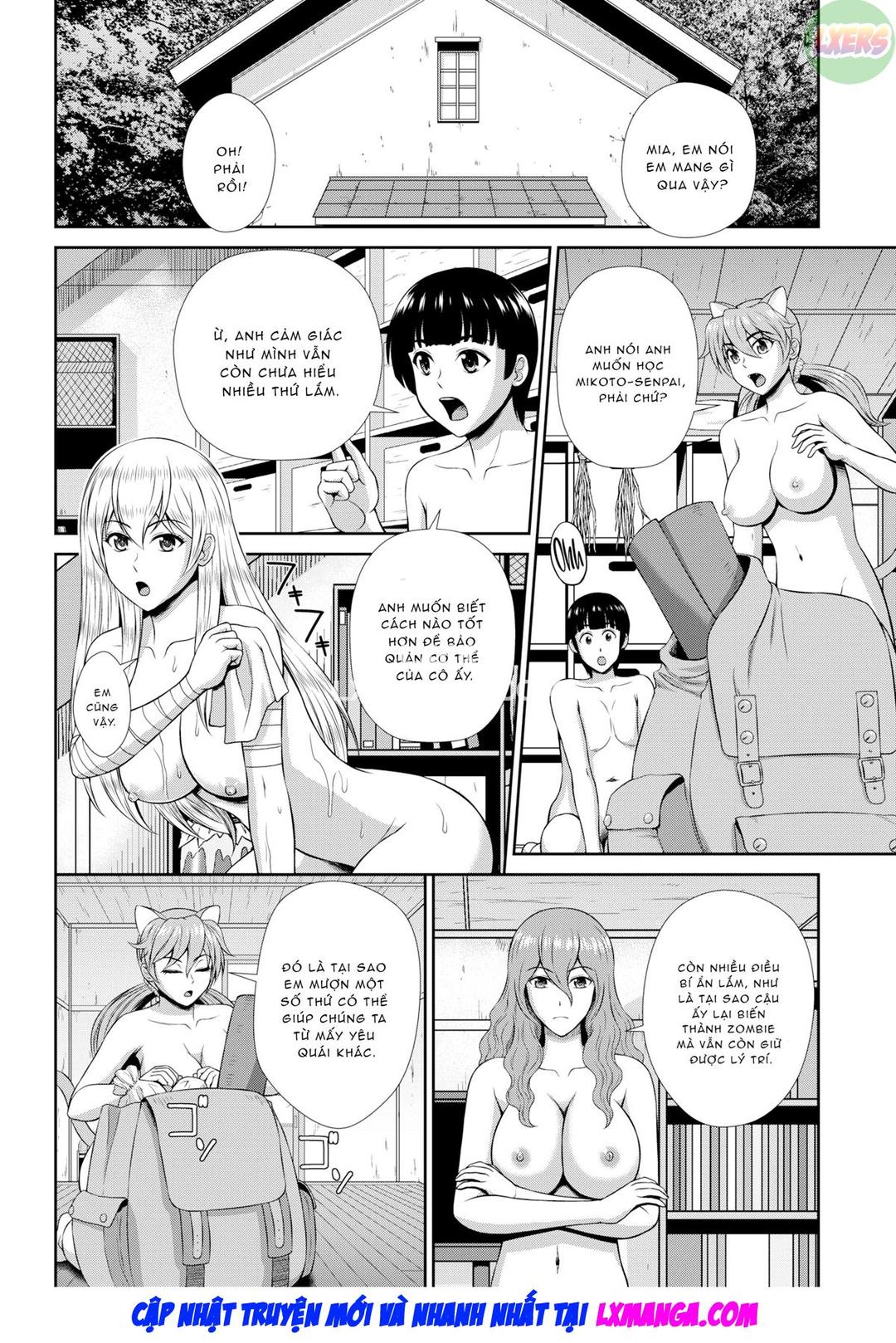 Cách duy trì sự sống cho nàng thây ma là xuất tinh vào trong - Chap 08 trang 12