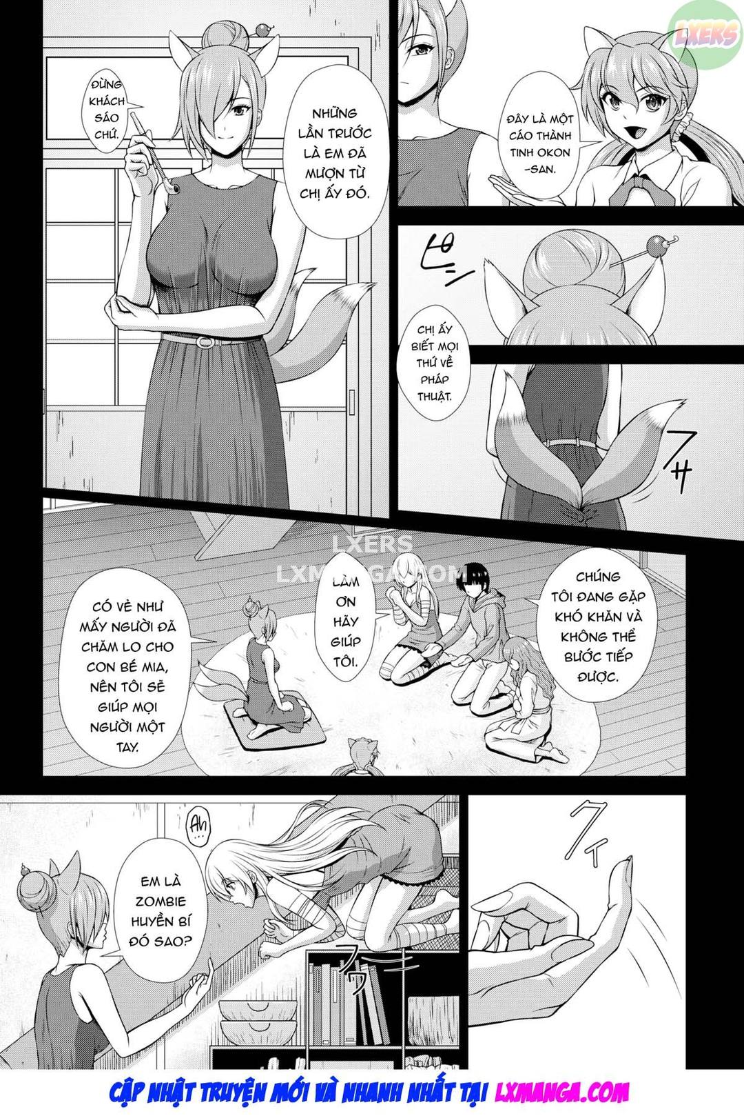 Cách duy trì sự sống cho nàng thây ma là xuất tinh vào trong - Chap 09 trang 4