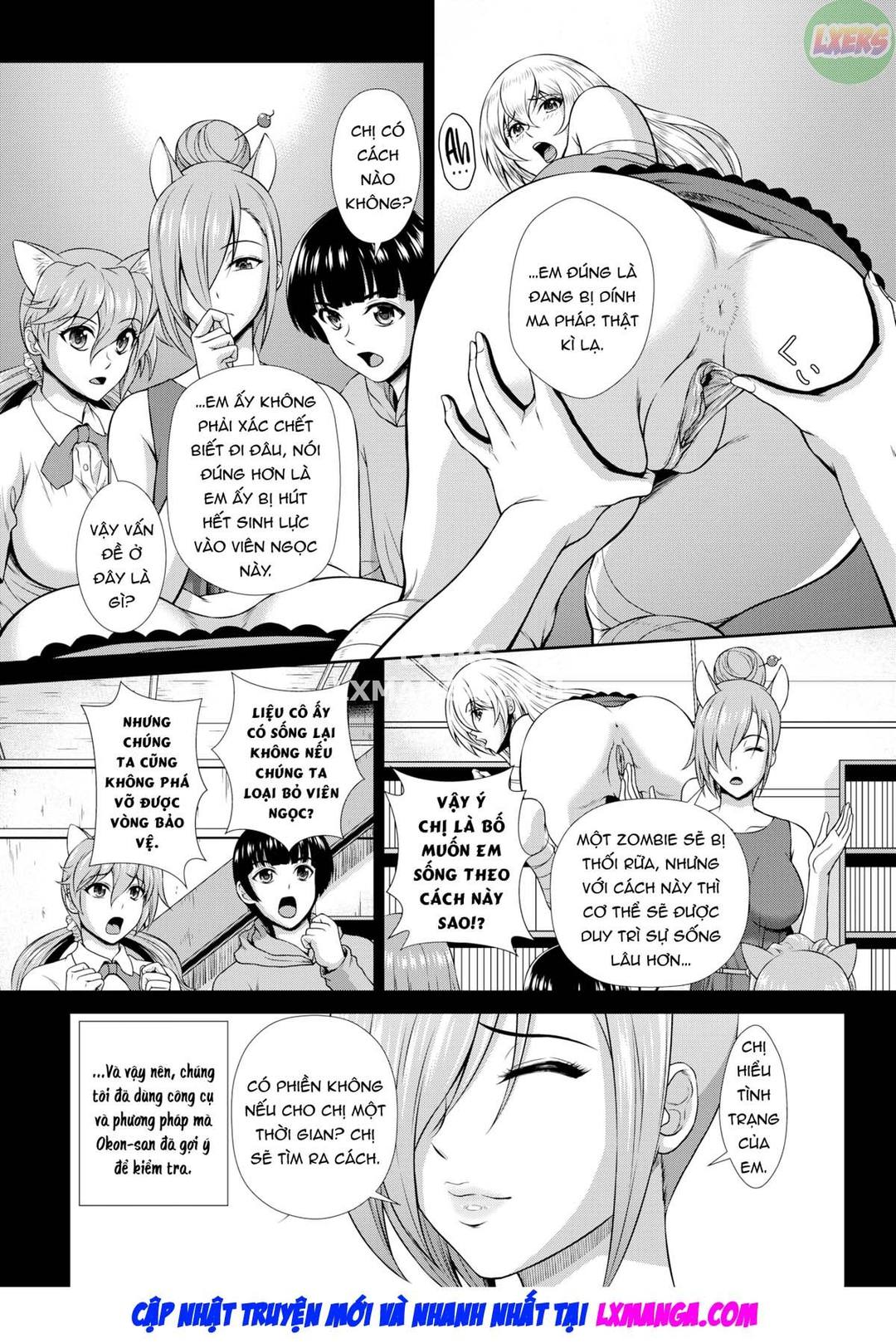 Cách duy trì sự sống cho nàng thây ma là xuất tinh vào trong - Chap 09 trang 5