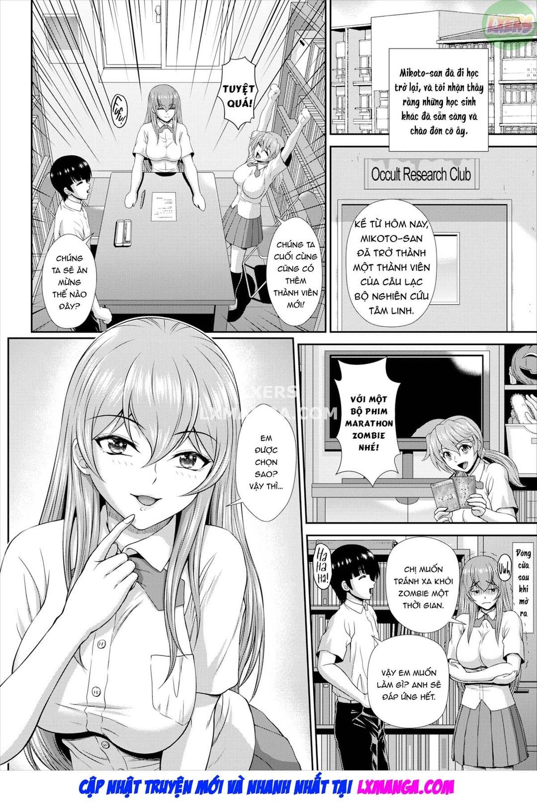 Cách duy trì sự sống cho nàng thây ma là xuất tinh vào trong - Chap 10 trang 20