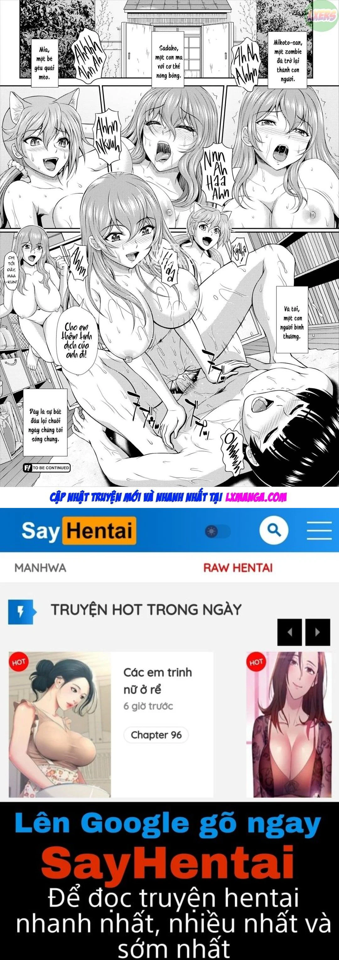 Cách duy trì sự sống cho nàng thây ma là xuất tinh vào trong - Chap 10 trang 22