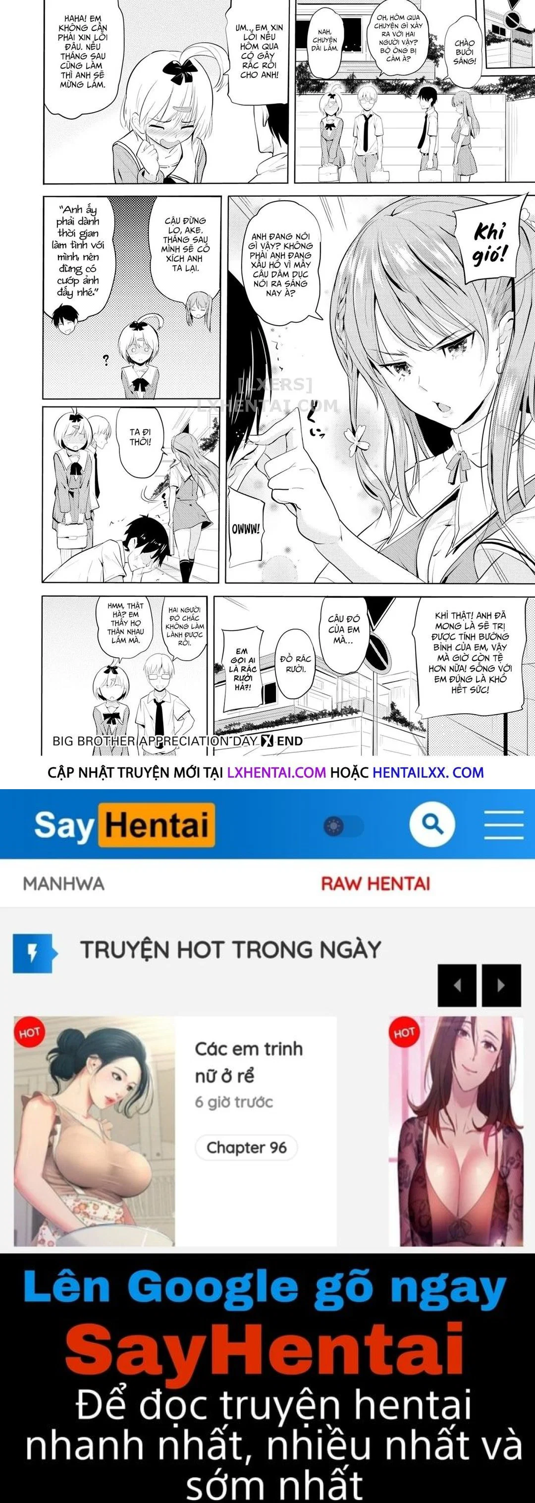 Ngày tri ân anh trai - Oneshot trang 33